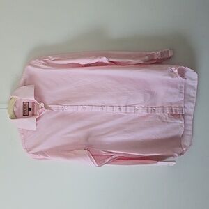 Thomas PINK Light Pink Cotton Long Sleeve Classic Shirt